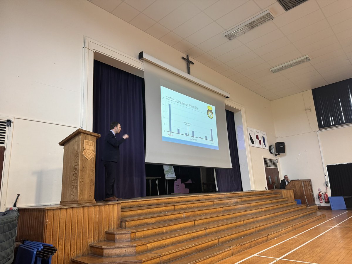 Beaulieu_Head's tweet photo. This morning we were treated to an assembly from @StEdwardsChelt very own Mr Cole on how none of us are average - a strong message and beautifully delivered #SECValues #SECCommunity #SECStaff https://t.co/boiSAAQnxt
