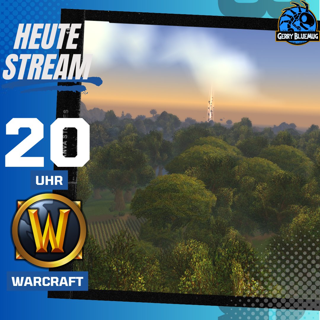 Heute Abend wieder Stream!
Wir remixen weiter in <a href="/Warcraft_DE/">Warcraft DE</a> 
twitch.tv/gerrybluemug
