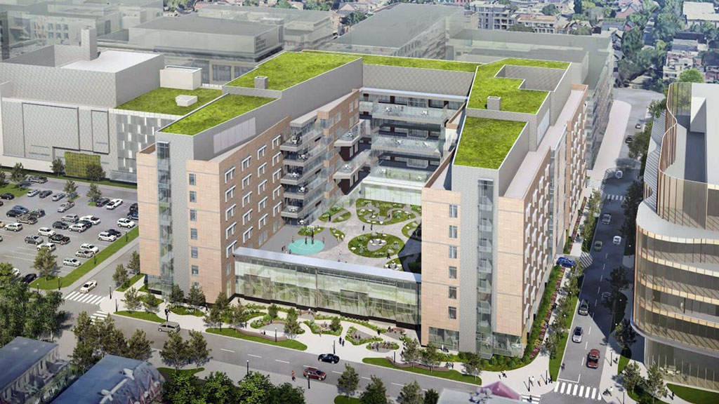 #DYK Phase 1D of <a href="/CAMHnews/">CAMH</a> redev' project is the 4th &amp; final phase of the hospital’s broader redev' project? Once complete the Secure Care &amp; Recovery building will have dedicated family visitation areas in the inpatient units &amp; enclosed outdoor areas to support recovery. 

[1/2]