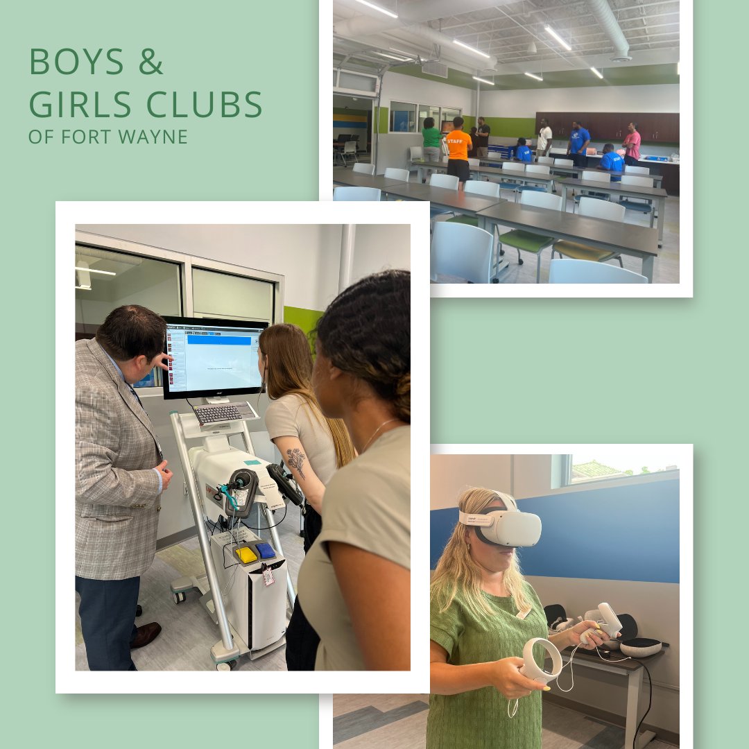 KLRMedCerts's tweet photo. Thank you to the Boys &amp; Girls Clubs of Fort Wayne for allowing us to come in and tour their wonderful site! We were able to see the activities students can partake in for exploring possible career pathways! https://t.co/FQrA83TyKO