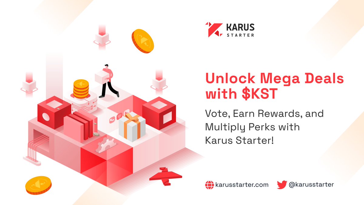 KarusStarter's tweet photo. Just by keepin' $KST in your pocket, you'll unlock mega deals from us at Karus Starter - like voting on the next big thing &amp; scoring allocation rewards! 🚀 Not just that - stack up on our previous tokens &amp; watch those perks multiply! 🤑💰💸 #KST #CryptoPerks #Web3 https://t.co/EBo9mHC7RD