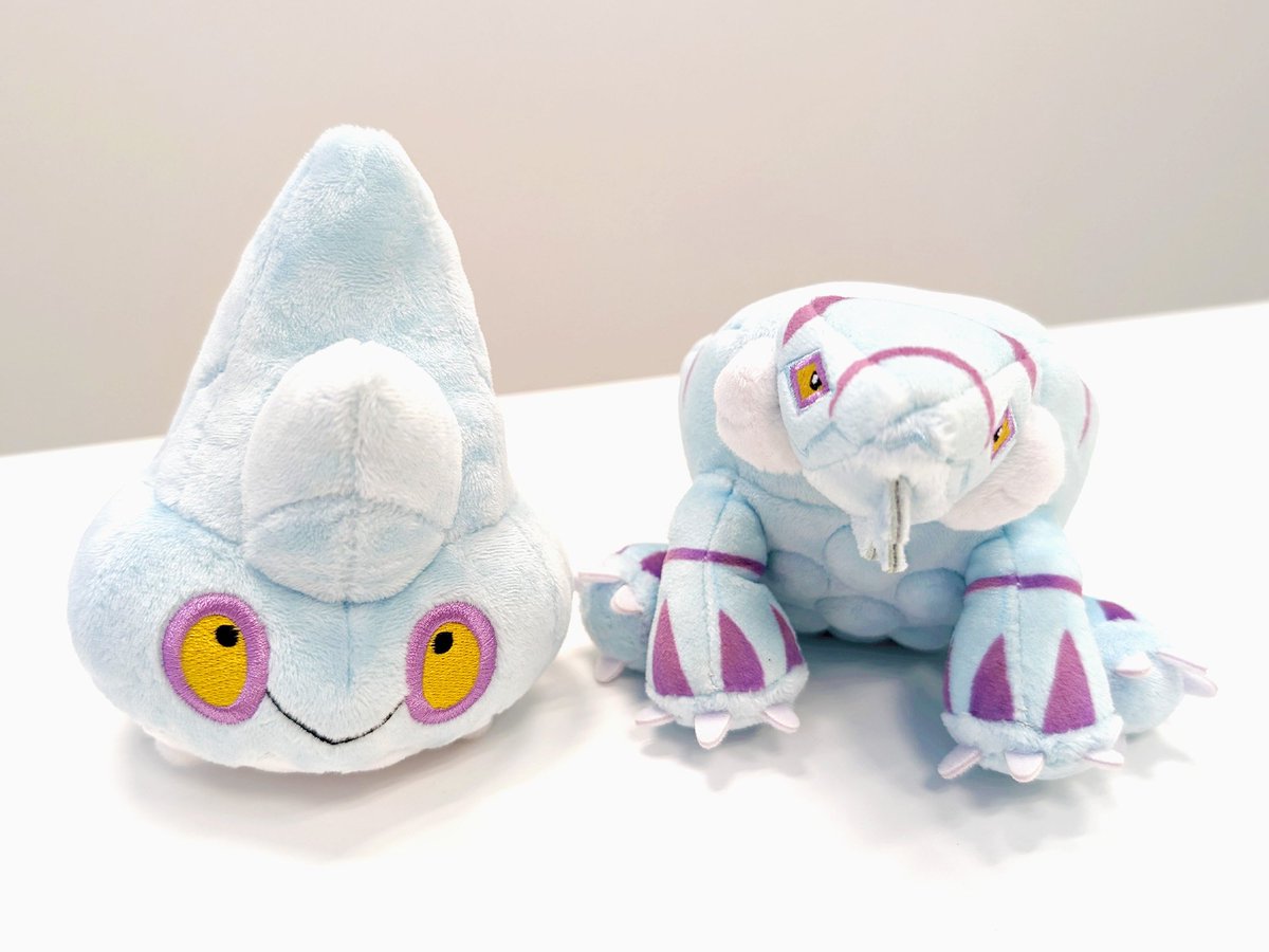 pokejungle's tweet image. Here's a closer look at upcoming Pokémon Fit / Sitting Cuties plushies featuring Gen VI Pokémon!