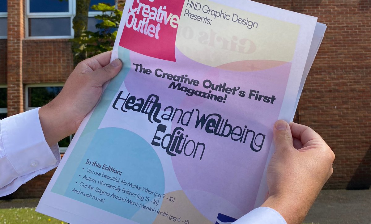 southportcoll's tweet image. HND Graphic Students have released the first edition of 'The Creative Outlet' magazine. 🎉

You can download an online version for FREE through the link here. 🔗 southport.ac.uk/news/hnd-graph…

#StudentMagazine