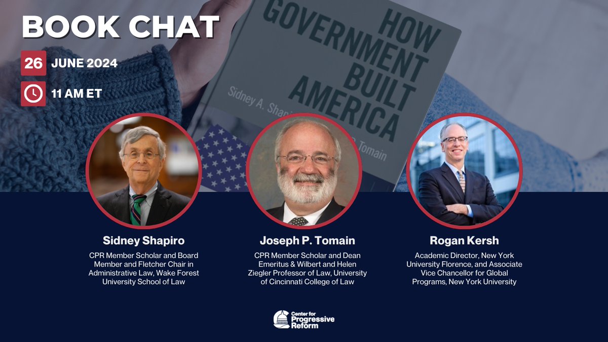 Center for Progressive Reform tweet media