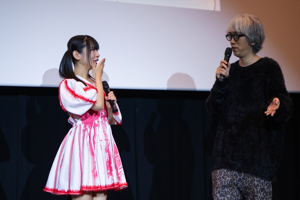 natalie_mu's tweet photo. 【会見レポート】
でんぱ組.incと浅野いにお、
「デデデデ」後章舞台挨拶で再会

・でんぱ組がいなければ「デデデデ」は存在しない？
・おんたんのツインテールは……

裏エピソード大量発生！
「#デデデデ」と「#あしこな」
9年間の伏線をいろいろ回収
（写真21��）
https://t.co/x2ZOMNdBJw https://t.co/sG5yVsaguv