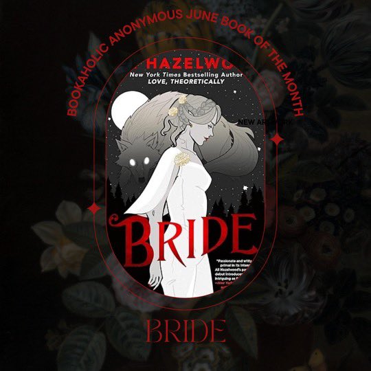 Bookaholics_Ano's tweet photo. Hey bookies ! June’s pick for our BOTM is “ The Bride “ by Ali Hazelwood. Please join us for discussion on clubhouse at the end of the month  with your favorite drink of choice in hand ❣️ https://t.co/mMcKtpEO6v
