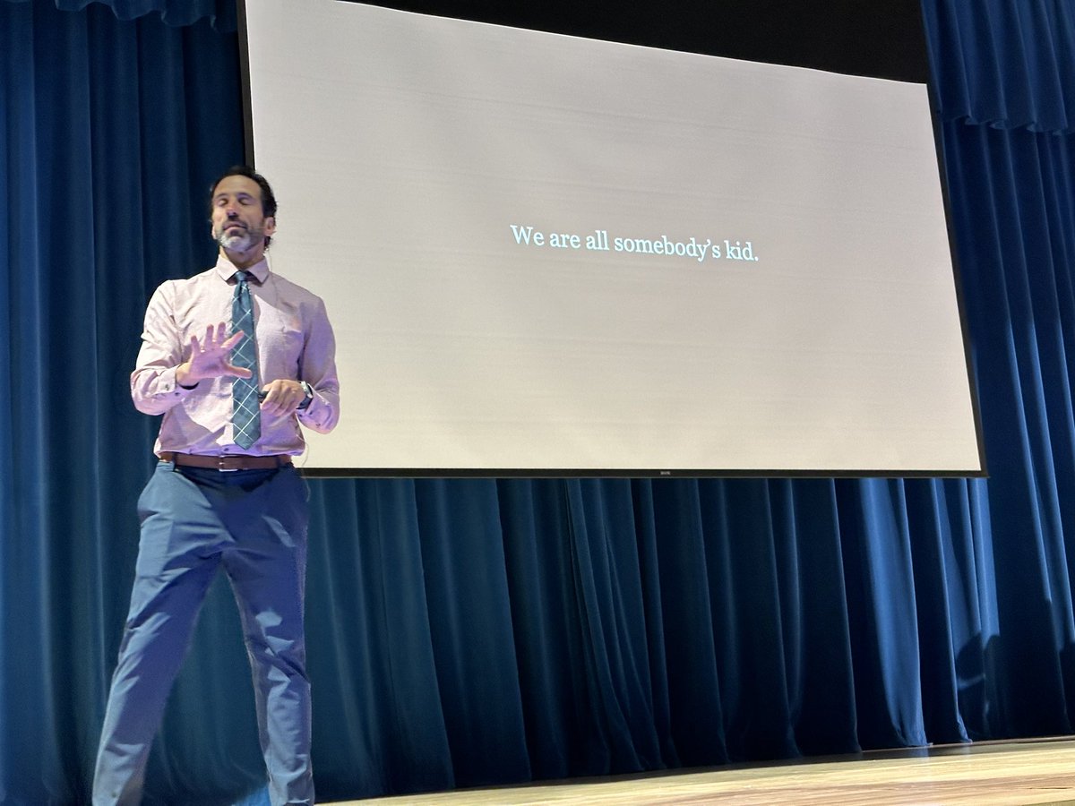 What a powerful statement <a href="/gcouros/">George Couros</a> here at #AASCD24!