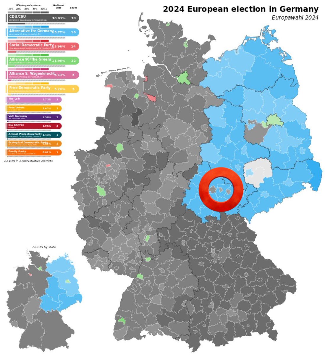 Acá resistimos y luchamos todos los días ante la avanzada de la extrema derecha. Erfurt - Weimar - Jena, el último corredor democrático del Este.