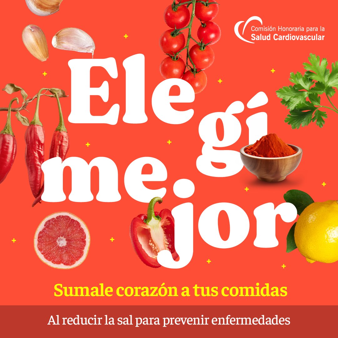 cardiosaluduy's tweet photo. ¿Sabías que el 90% de las personas NO llegan a consumir 5 porciones de frutas y verduras por día?

La realidad es que no es tanto como parece 👀

Una porción es una taza de té de ensalada de frutas, también puede ser 2 ciruelas o mandarinas chicas 🍊 y una porción de verduras es medio plato o sumar una taza de sopa🍽

Llegar a las 5 porciones de frutas y verduras es más fácil de lo que creemos 🙌🏼

Sumale corazón a tus comidas. Al reducir la cantidad de sal prevenís enfermedades ❤️