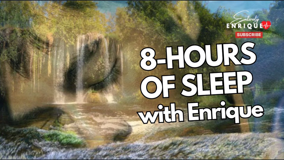 If you enjoyed the last video, I’m sure you’ll love this one too.🤗I hope, it will calm your mind!💚
#Calm #Mind #Body #Soul #Relax #DeepSleep #InnerPeace #Concentration #Music #Zen #Waterfall #River #Nature #Sounds #Peaceful #Beautiful #EntirelyEnrique

youtu.be/3bkKkQFp6SI