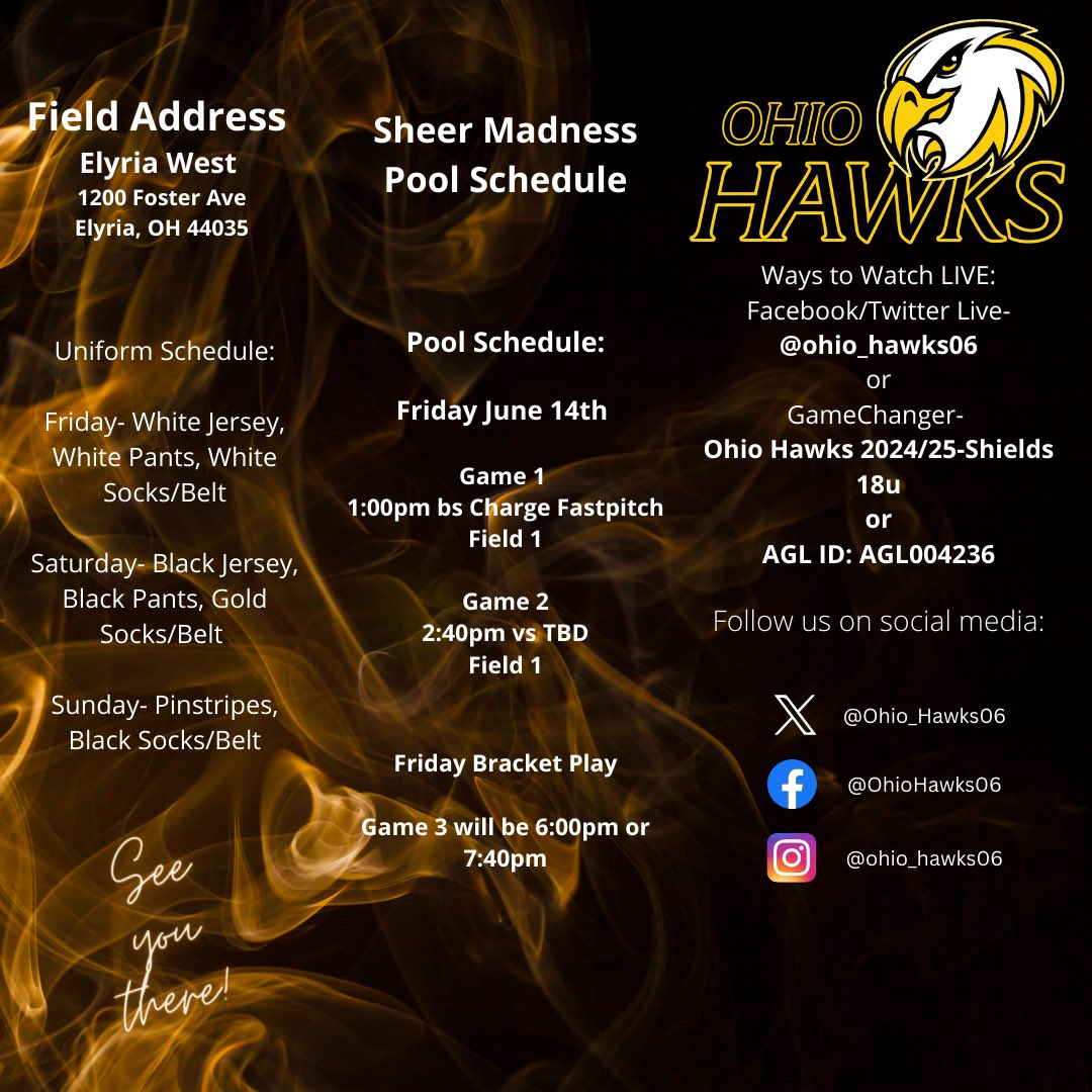 Ohio_Hawks06's tweet photo. We are back!! We kick our summer off at @ShowcaseSheer this weekend!! These girls are coming off strong high school seasons and can’t wait to get started! Coaches…we have some fantastic 2025’s for you to check out! #LetsGo #Team8 https://t.co/LWbqNjiM66