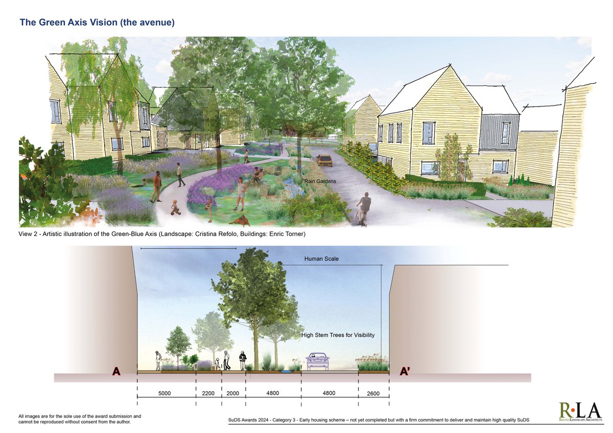 HOORAY! Little Easton has been shortlisted for <a href="/Sudsulike/">susdrain @ CIRIA</a> Award - Early housing scheme (not yet completed). Such a great project to be involved in. Well done to the whole team #suds #naturebased #sustainablesolutions #susdrain. Cardiff here we come
r-la.com/little-easton/