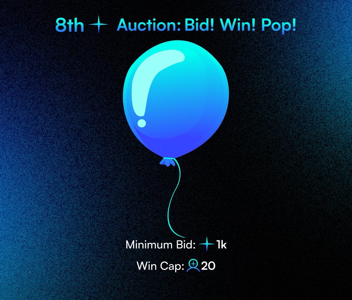 NitroFinance's tweet photo. The 8th: Bid Win P⊙p 🎈
‣ wen! 11th jun, 2pm - 3pm UTC
what will you shape it into?
imagine being able to shape the 8th ball⊙⊙n into anything.
answer correctly to win the aucti⊙n b⊙nus reward
‣ for more chances, buy with 99 NP.
#NitroTuesday :)