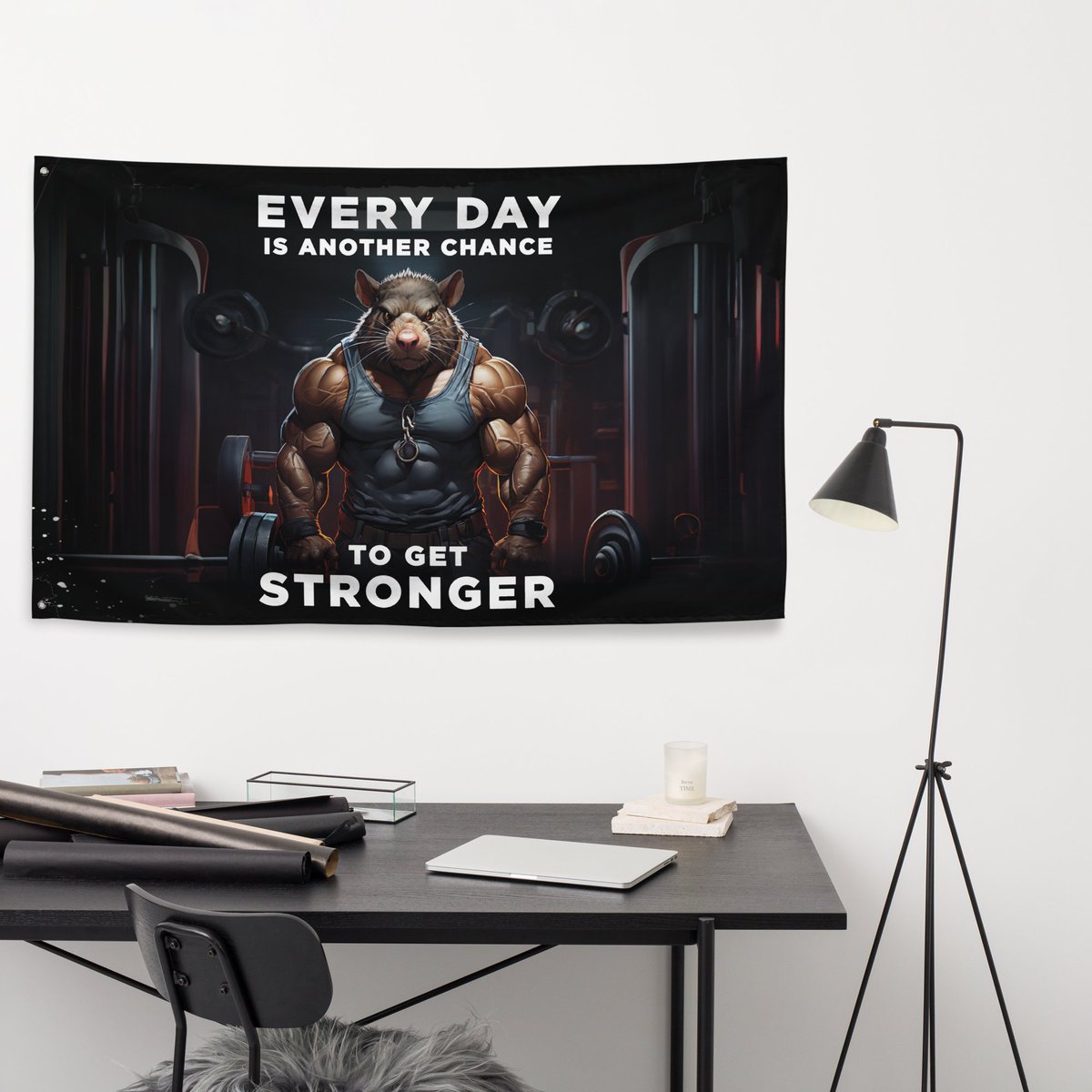 alessapetrova's tweet photo. Mighty Gym Rat Empowering Fitness Flag / Gym wall decor by DesignByAlexaa 🔥👉https://t.co/XxZRewyZuI 💪 via @Etsy #gymrat #gym #gymwear #fitnessfirst #gymdecor #motivation #workout #gymbuff #bodybuilder #fitnessdecor #inspiration #gymwallart #sporttrainer #wallart #walldecor https://t.co/xMQpxKbxLP