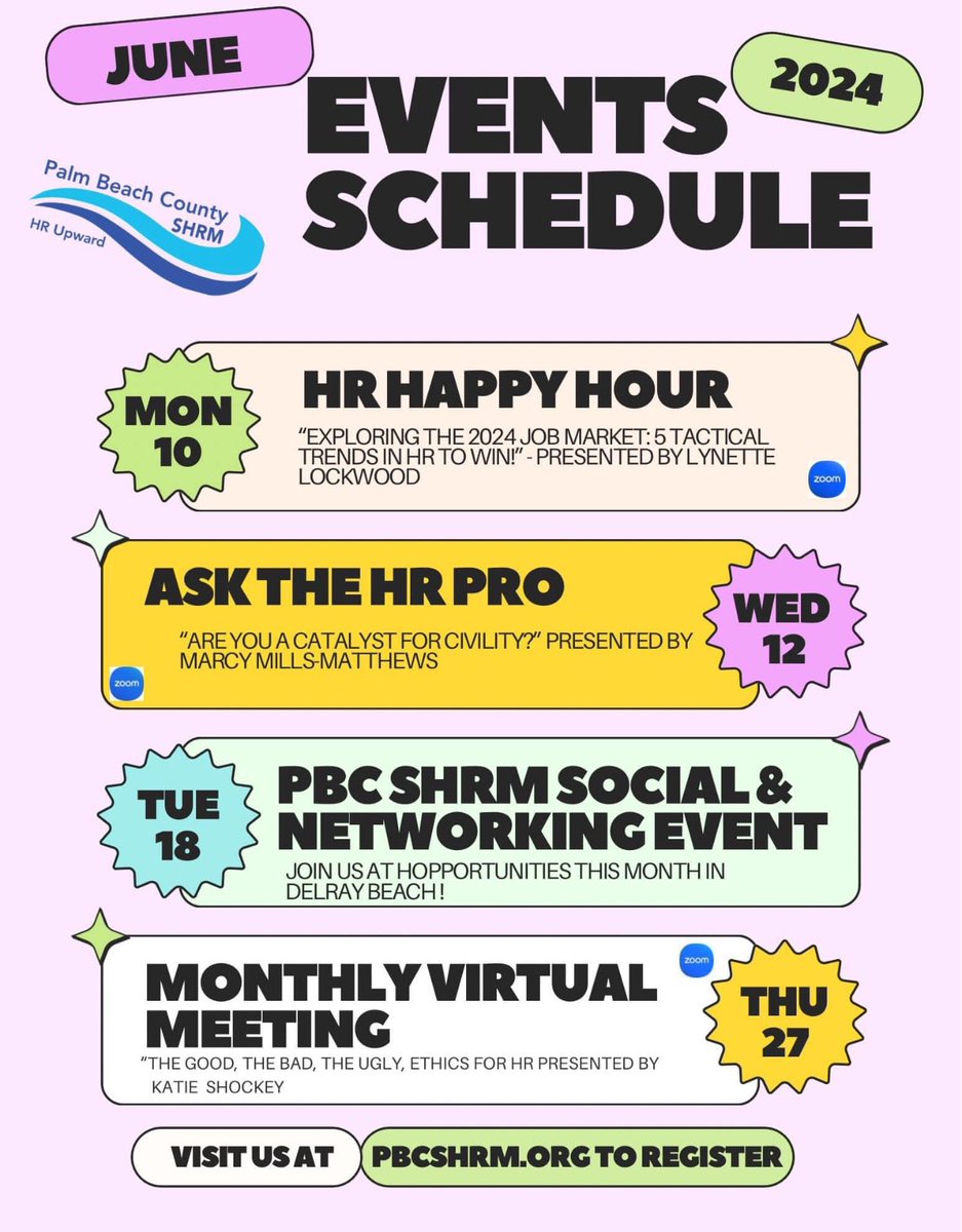 Palm Beach County SHRM tweet media