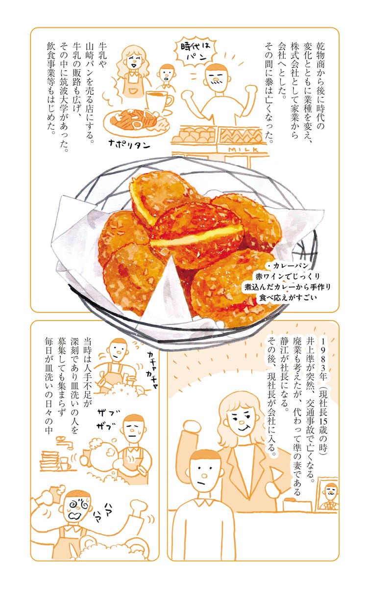 筑波大学「粉とクリーム」のパスタにパンが付くまでの物語③ 