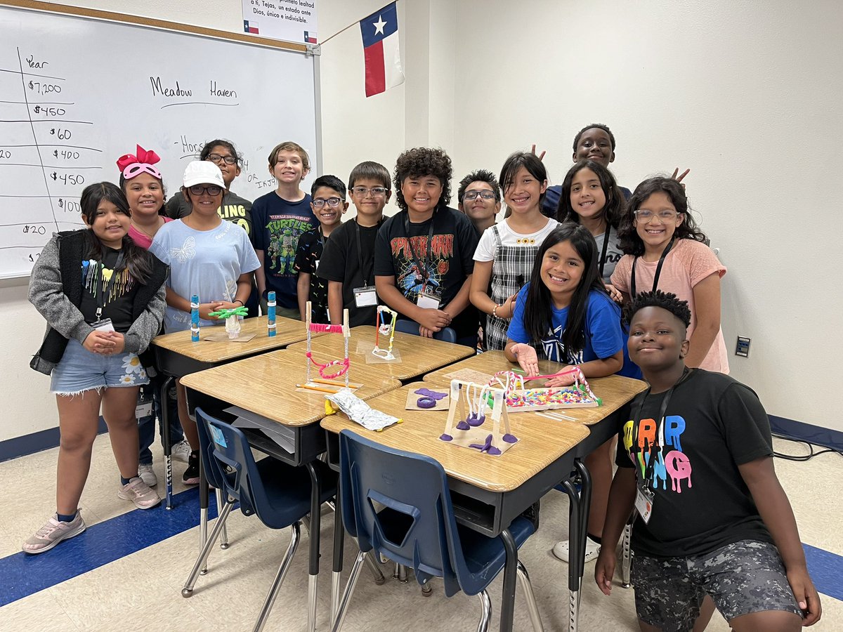ACE Summer Camp is going well! 4th/5th Read, Bake, Share students made a horse budget, researched horses, baked carrot cakes for volunteers, and spent time at Meadow Haven Horse Rescue. Students also enjoy STEAM activities. <a href="/SeguinISD/">Seguin ISD</a>