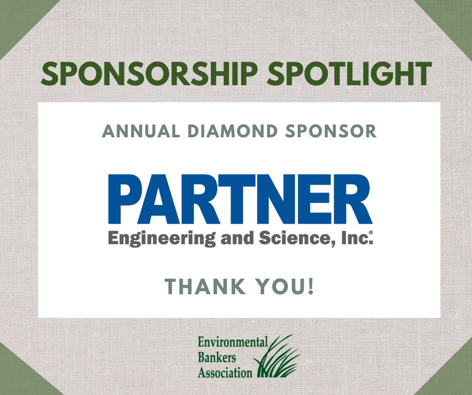 Annual Sponsor Spotlight: Thank you to our Diamond Sponsor, <a href="/Partner_ESI/">Partner Engineering and Science, Inc.</a> !
