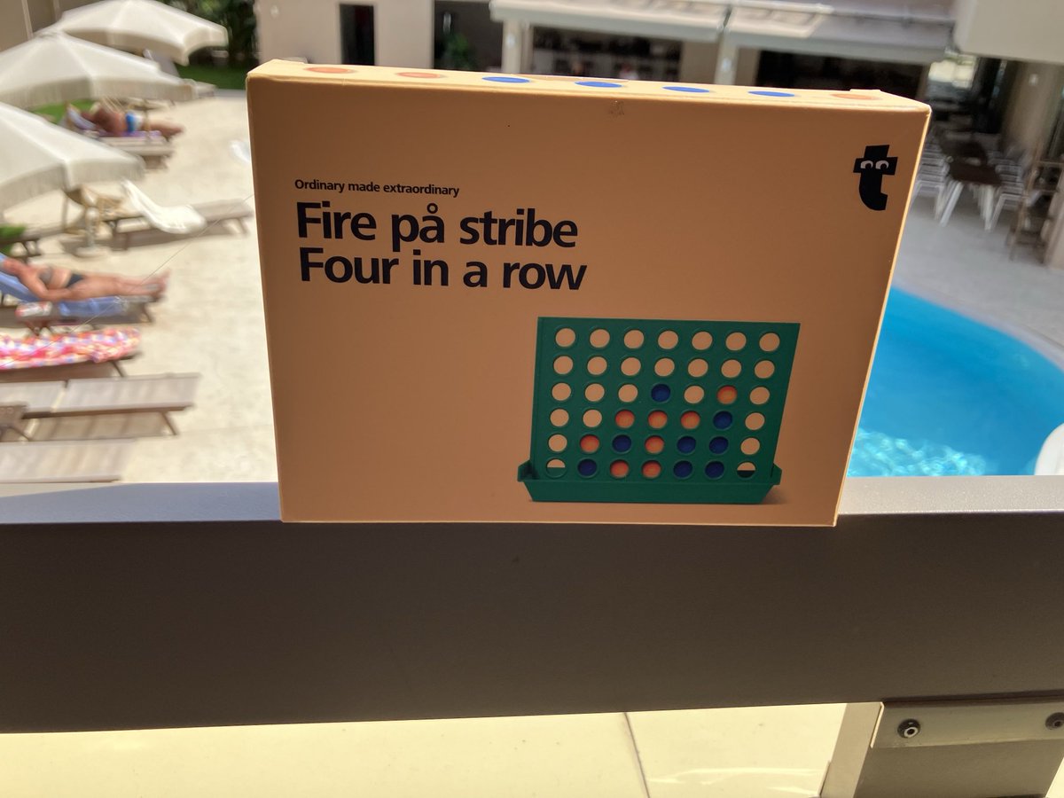 A rather appropriate travel game