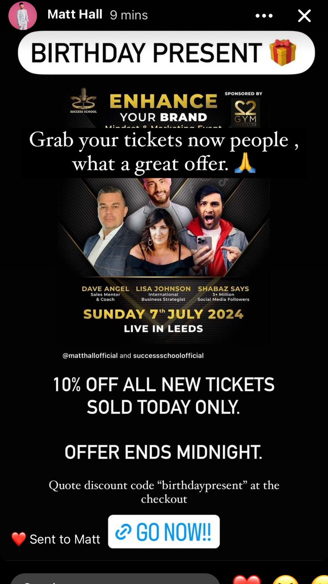 See some of you there. 🤞🏼🤞🏼