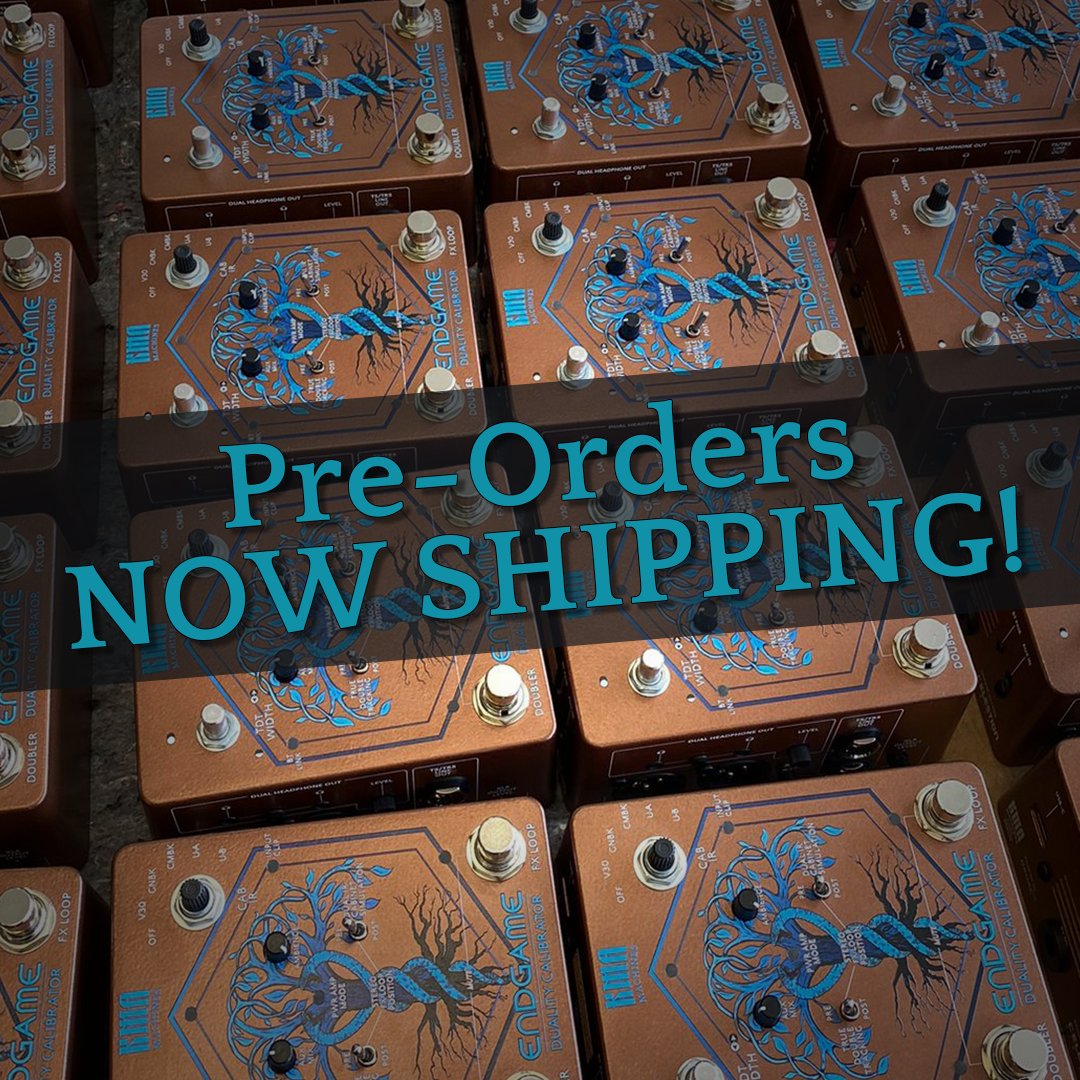 kmamachines's tweet photo. We’re excited to announce that ENDGAME pre-orders are now being fulfilled via KMA Machines dealers worldwide!

If you’ve pre-ordered an ENDGAME, then we sincerely thank you for your patience and wanted to let you know that you should expect to hear from your dealer very soon! https://t.co/sdvy6OT0KY
