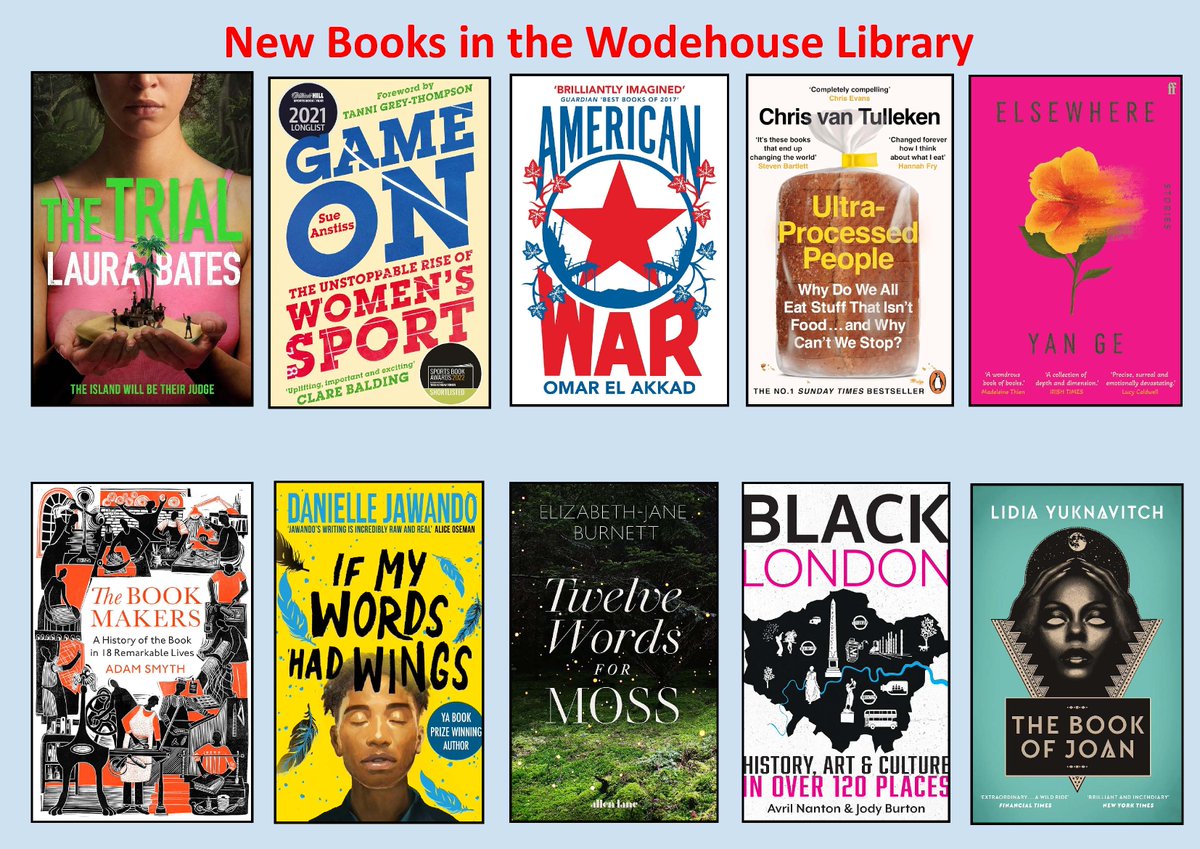 Dulwich College (@dulwichcollege) on Twitter photo Just a few of the latest titles added to the <a href="/DCWodehouse/">Wodehouse Library</a> Library’s shelves for pupils to borrow. Just a few of the latest titles added to the <a href="/DCWodehouse/">Wodehouse Library</a> Library’s shelves for pupils to borrow.