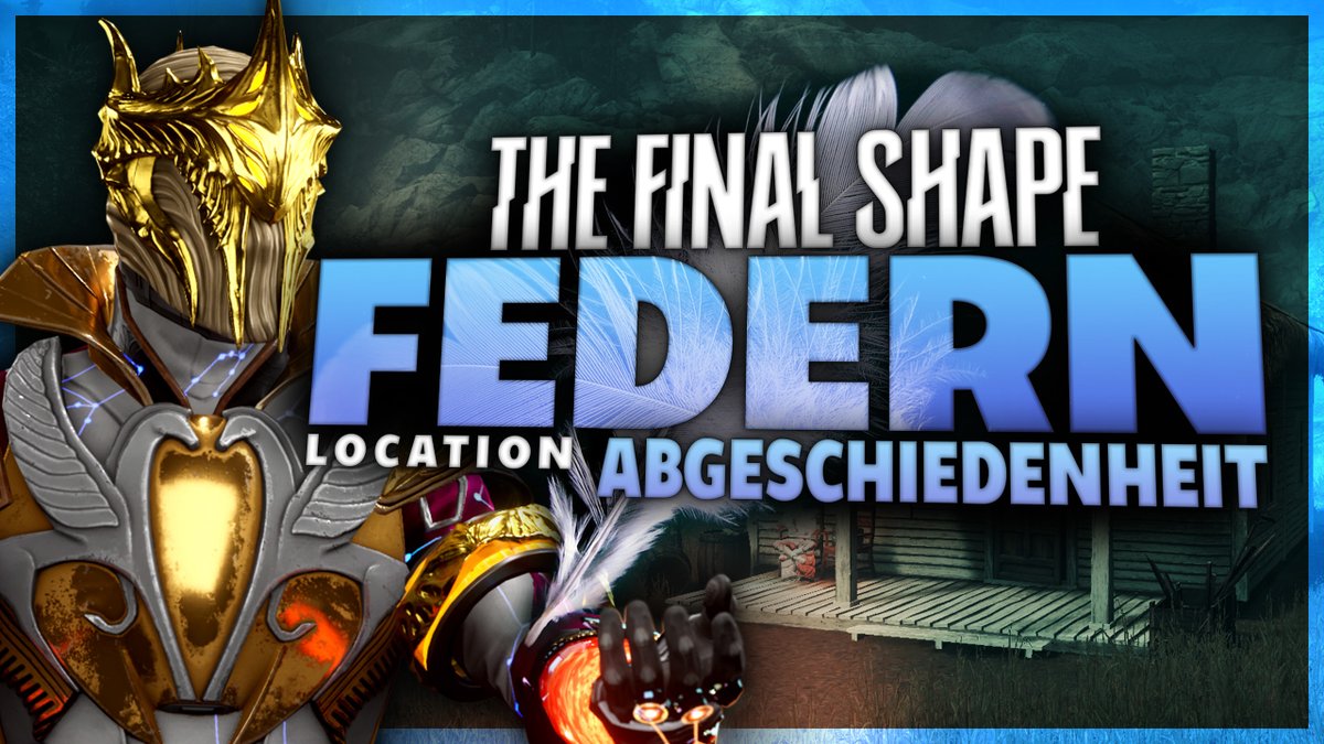 Und ein weiteres Video zu den Federn im bleichen Herzen...genauer gesagt in der Abgeschiedenheit ist online. Viel Erfolg bei eurer Suche 😎🫡

youtu.be/e8dQSyuSCVc

#Destiny2 #bleicheHerz #TFS #TheFinalShape #dieAbgeschiedenheit #TheSeclusion #federn #feathers