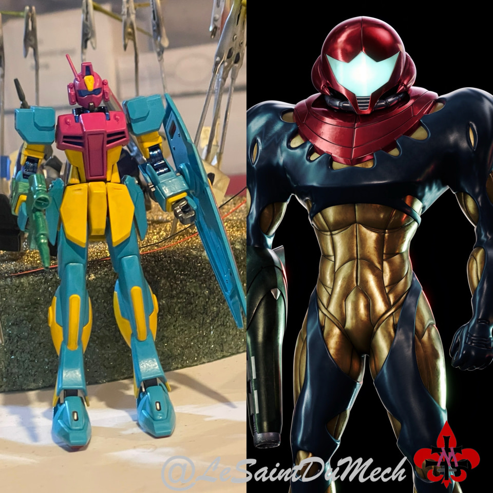 LeSaintDuMech's tweet photo. Samus Aran: Fusion Suit
Build: HG GAT-02L2 Dagger L
https://t.co/F4wCgJbHop
#mobilesuitgundam #gundam #gundamseed #metroid #samusaran #Fusionsuit #metroidfusion
#ガンプラ初心者
#ガンプラ好きと繋がりたい
#ガンプラの画像貼るとRTされると聞いて https://t.co/1UWbixLd45