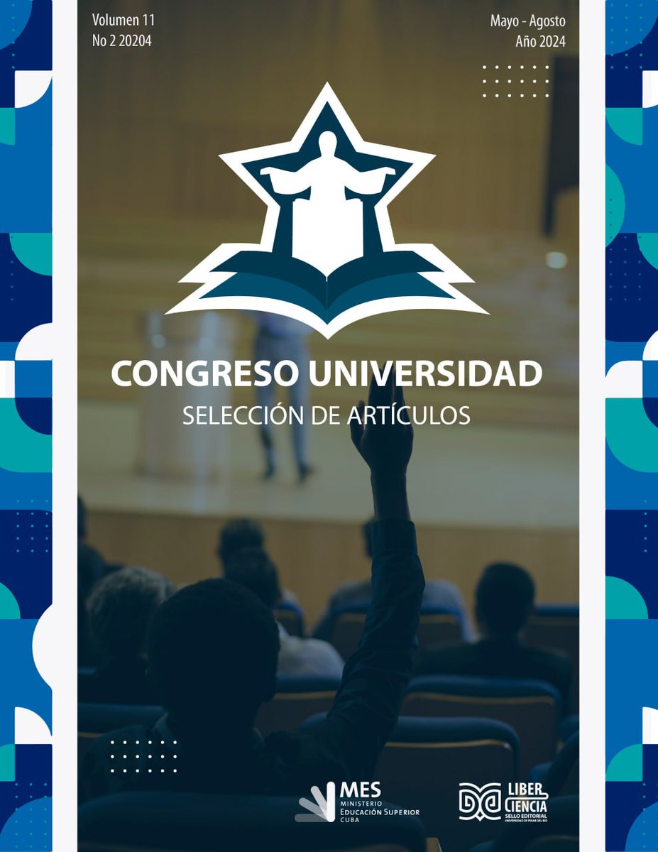 Disponible Núm. 2 de la Revista <a href="/CongresoUniv/">Congreso Universidad</a> correspondiente al 2024, con una selección de artículos de las ponencias presentadas en el evento de este año, generando nuevos espacios de reflexión acerca de la realidad universitaria y sus principales retos
revista.congresouniversidad.cu/congreso/index