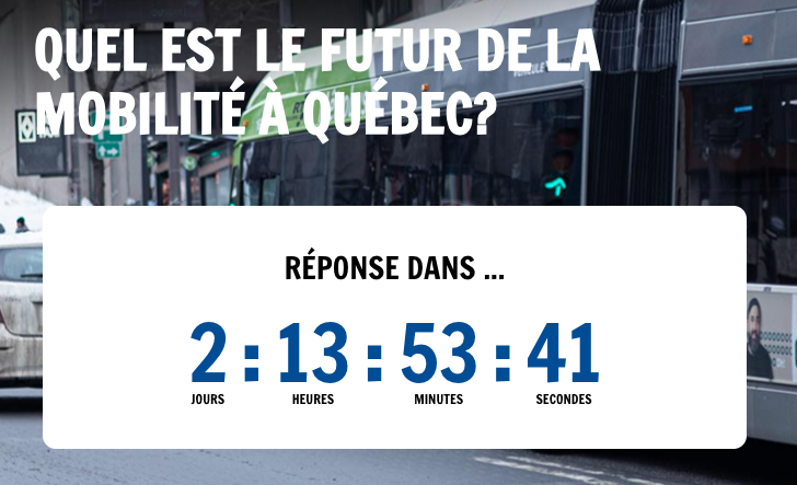 VivreenVille's tweet photo. ⌛️L’attente est presque terminée, nous connaitrons le futur de la mobilité à Québec dans les prochains jours! Le gouvernement devra agir rapidement relativement à la partie du rapport de @CDPQInfra qui concerne le réseau structurant, le projet de transport collectif le plus abouti dans la région de Québec. 
⏱️https://t.co/zXcLa0ooWr

Notre communiqué: https://t.co/7jmcdxiFrF 
1/
