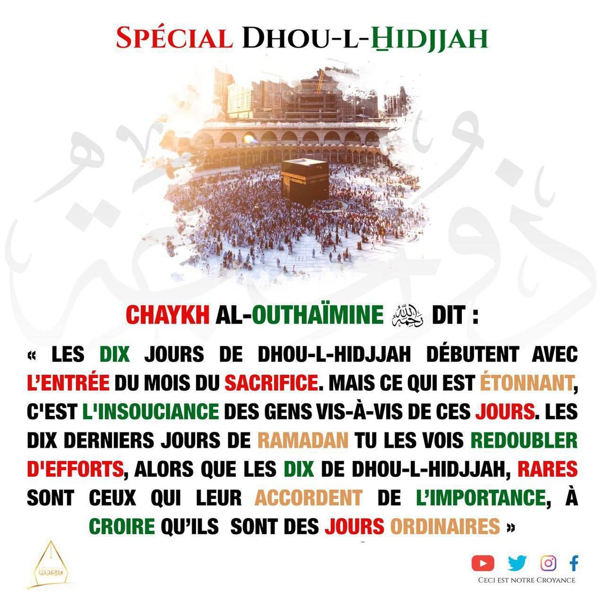 Ceci est notre croyance (@notrecroyance) on Twitter photo 