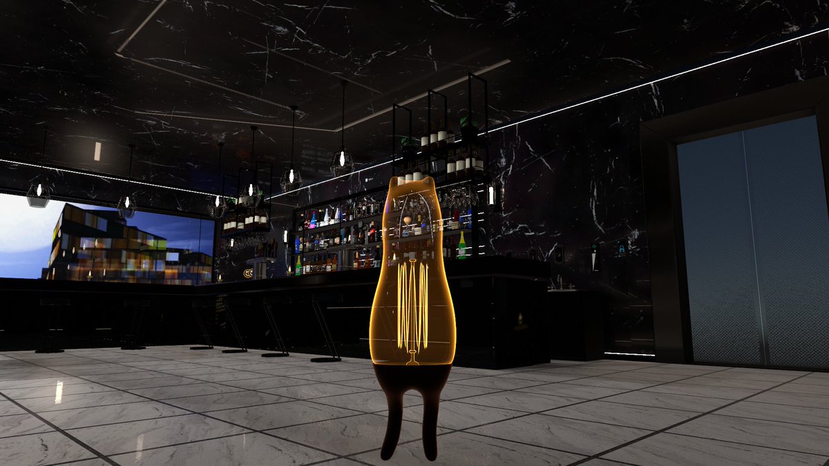 424bow's tweet photo. ワールドに合わせて光るエジソンバルブAkyo

#VRChat #Akyo https://t.co/26uclY8RHA