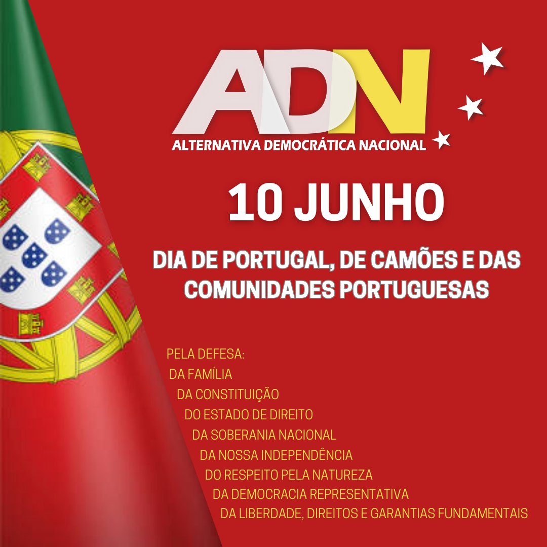 Dia de Portugal, de Camões e das comunidades portuguesas.
