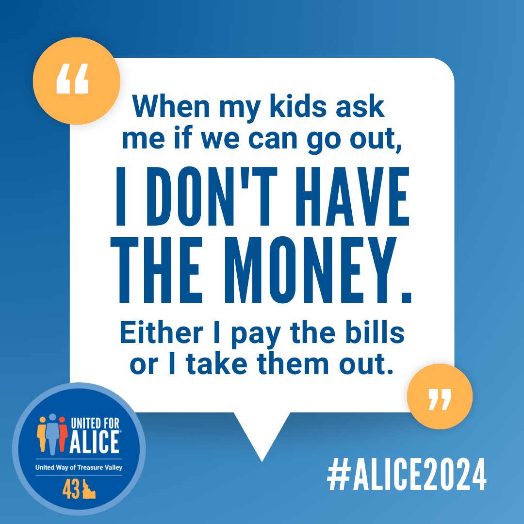 Dive into the reality behind the numbers. #UnitedForALICE's latest data reveals a decade-long trend of hardship in our state. ALICE households have been stubbornly high from the end of the Great Recession to 2022. Read more: UnitedForALICE.org/Idaho #ALICE2024