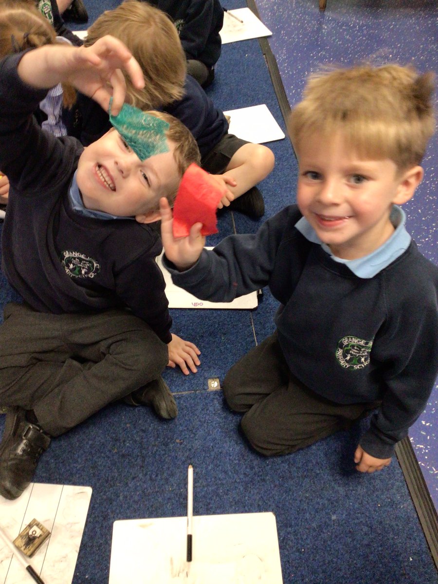 ReceptionGV's tweet photo. This week we are readingThe Rainbow Fish. We explored with different materials similar to the rainbow fish and thought of some wonderful vocabulary. 🐠 #TheWriteStuff #OMARinaction #POWERScurriculum https://t.co/Ehmuj8abta