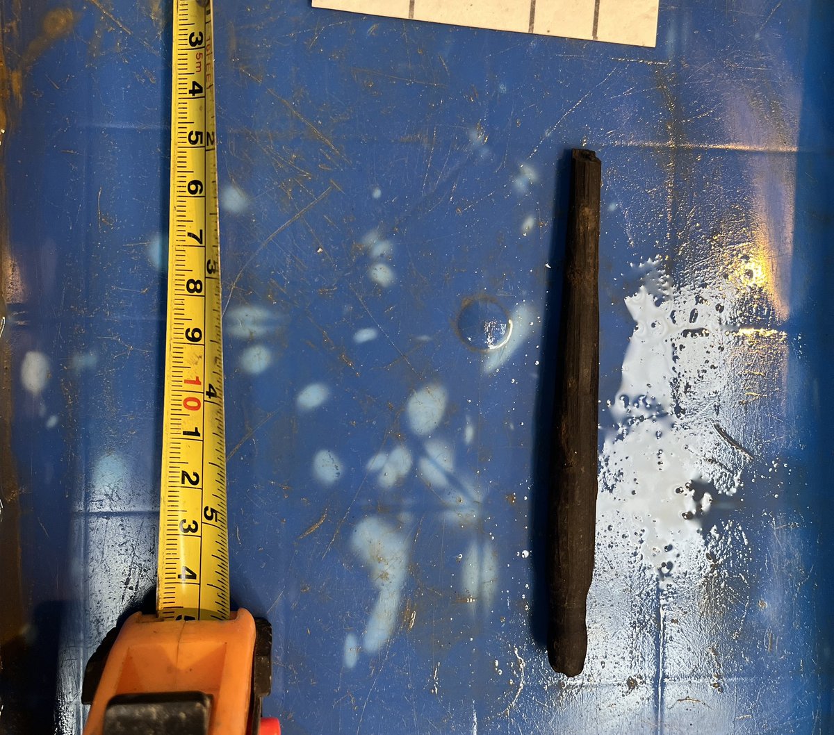 m_law's tweet photo. Have any archaeology colleagues seen one of these before? What could it be? https://t.co/Dc80Hs0GIZ