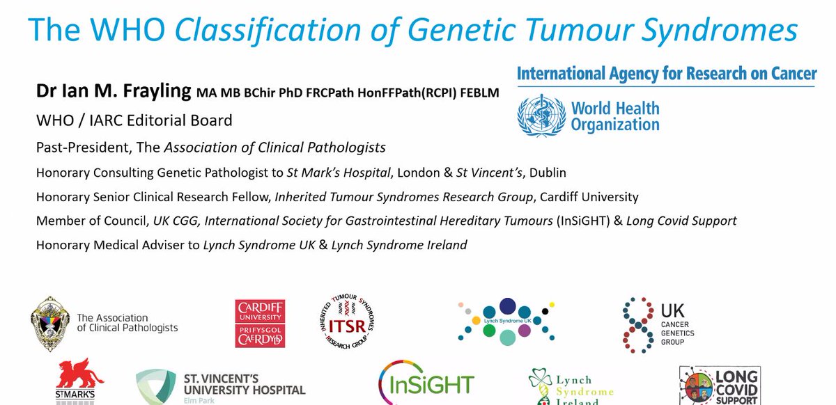 NorthShore_Path's tweet image. Thank you Dr. Frayling for a great talk and important steps towards unifying terminology