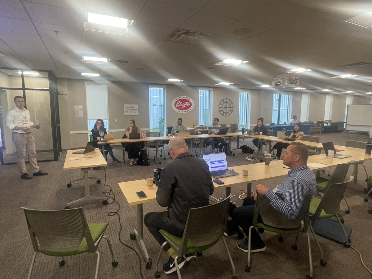 DeltaClimeVT Business Accelerator (@deltaclimevt) on Twitter photo <a href="/DeltaClimeVT/">DeltaClimeVT Business Accelerator</a> is back in action at <a href="/BurlingtonElec/">Burlington Electric</a> #energy #startups <a href="/DeltaClimeVT/">DeltaClimeVT Business Accelerator</a> is back in action at <a href="/BurlingtonElec/">Burlington Electric</a> #energy #startups