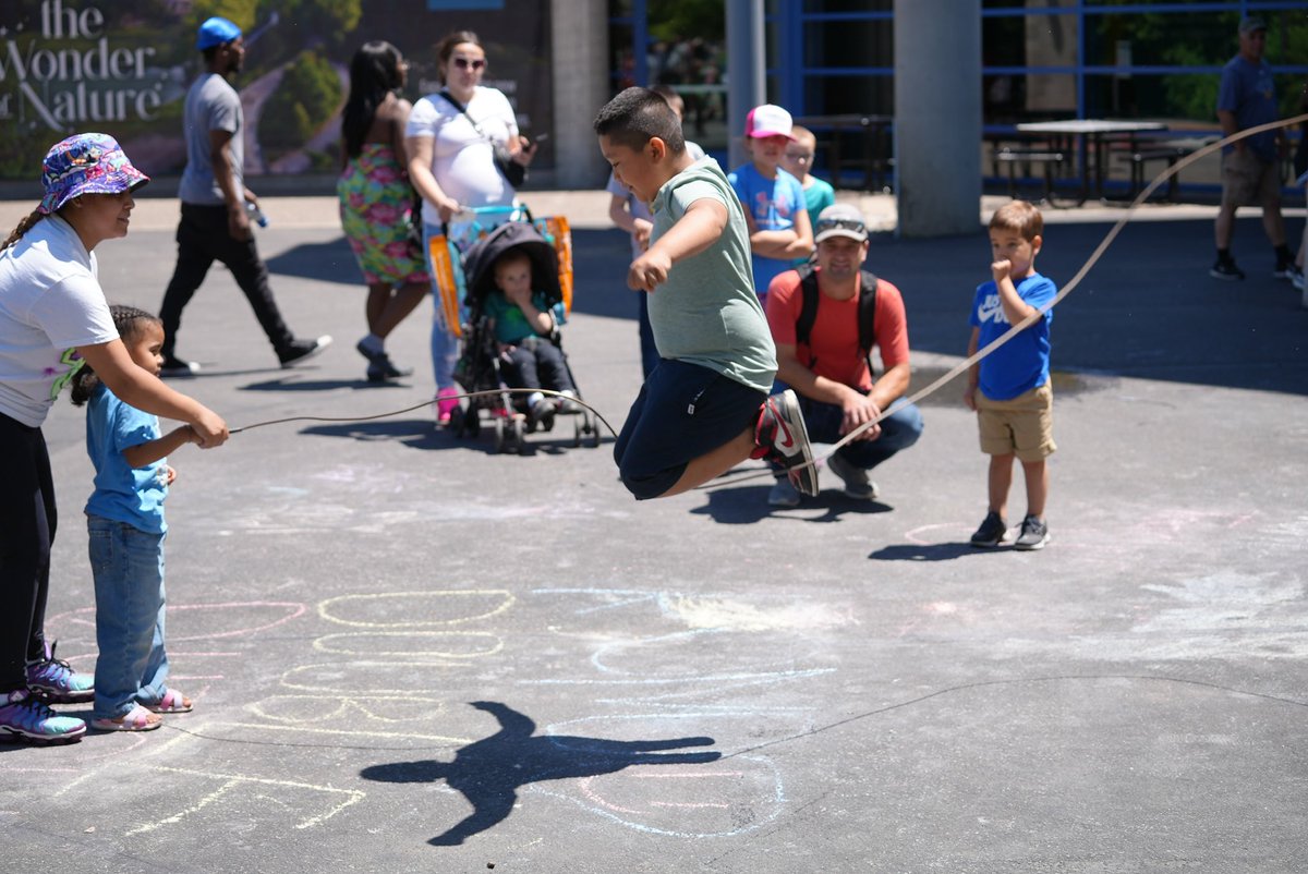 RONDO Double Dutch POP-UP 
Location: <a href="/mnzoo/">Minnesota Zoo</a> /<a href="/childrensmn/">Children's Minnesota</a> 
Goal: Get Families active jumping! 
Mission Accomplished: ✅
#RONDO #DoubleDutch #MinnesotaZoo 

Thank you for having us! We had soo much FUN🫶🏽😊
