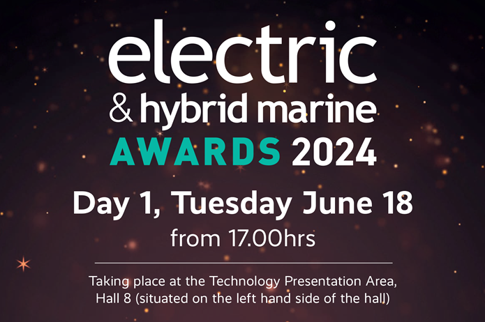 AMTEXPO's tweet photo. Electric &amp; Hybrid Marine Awards shortlist announced! Join us as the winners are revealed on June 18! Be the first to hear. Your free Expo pass awaits. Register today - https://t.co/ZhrIcJuajw https://t.co/fDdDGg2Ghm