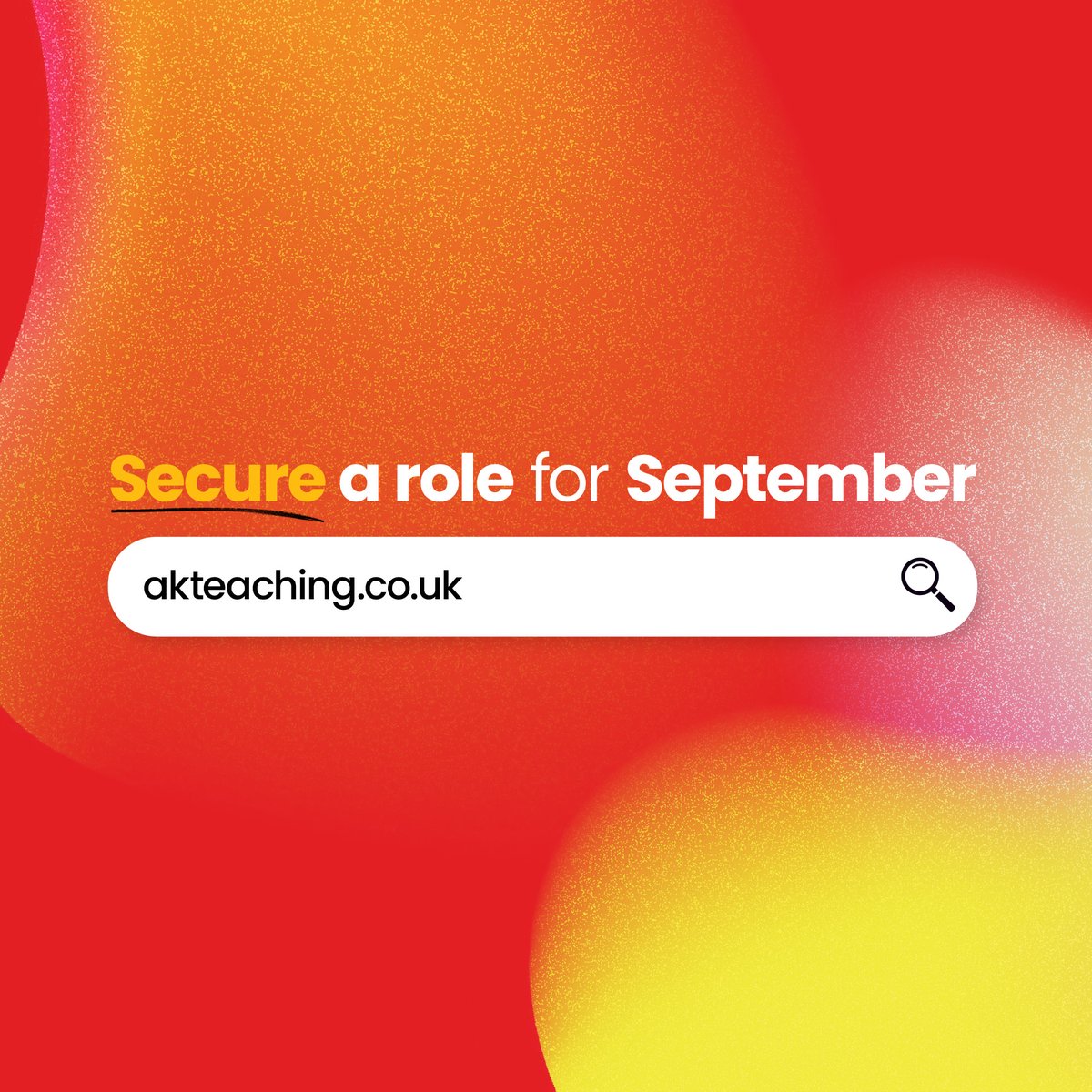 Are you a newly qualified teacher?

We have roles available from September and will work with you to find the perfect match!

Visit our website or get in touch to find out more!

akteaching.co.uk #TeacherJobs #EducationRecruitment