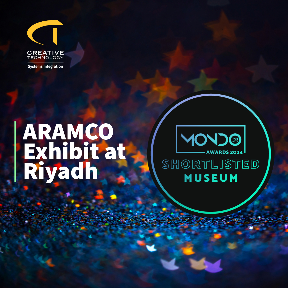 CreativeTechnol's tweet image. Creative Technology are proud to be part of this wonderful project! Good luck to all nominees at the upcoming @MONDODR Awards 2024!
#MONDODRAwards #SystemIntegrators #InteractiveInstallation #IntegrationAwards #CTSystemsIntegration