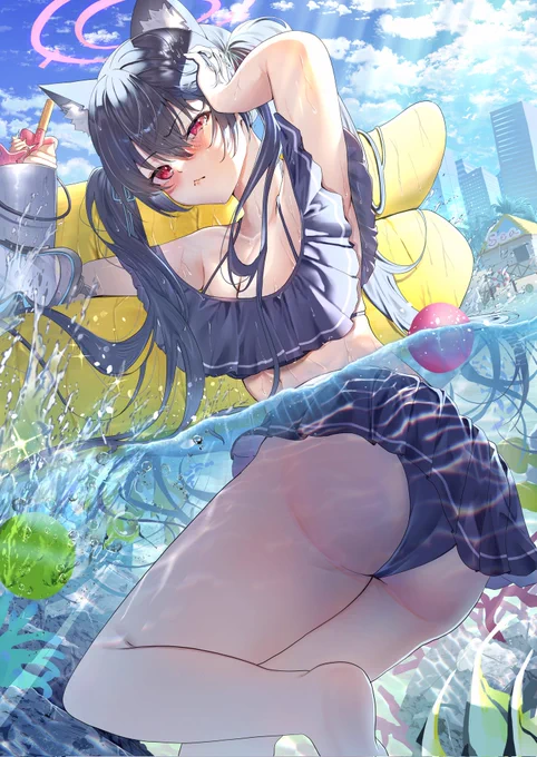 水着セリカ#ブルアカ 