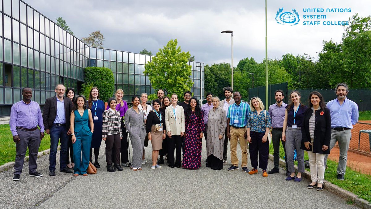 NexusAcademyHDP's tweet photo. Driven by a growing need for training in HDP nexus approaches, Nexus Academy hosted its first Training of Trainers program in collaboration with @UNSSC! 

This initiative empowers experts with knowledge and skills to deliver future Nexus Academy offerings. 
#NexusChampions #HDP https://t.co/g3obHdjXB7