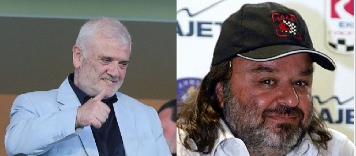 -Έριξε την ΑΕΚ Γ' εθνική σε συνεργασία με την οριτζιναλ.
-Την αγόρασε όσο μια τυρόπιτα πιστολιάζοντας 300εκ € αλλάζοντας ΑΦΜ.
-Έκανε γήπεδο με λεφτά του δημοσίου.
-Πουλάει σε λαμόγιο με διεθνή καριέρα και διδακτορικό.
-Βάζει τσέπη λεφτά που δεν έβαλε.
ΕΙΧΕ ΠΡΟΓΡΑΜΜΑ