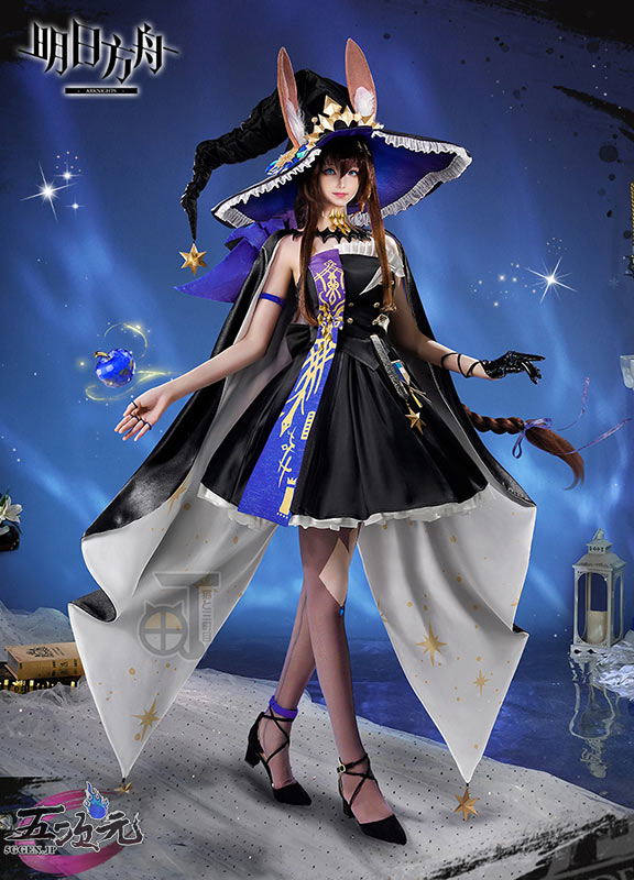 送料無料の商品 Q①5 コスプレ 初雪 アークナイツ 高品質豪華 見にくく 衣装一式