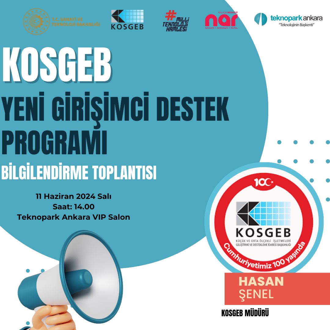 Nar Girişim Ofisi (@narkulucka) on Twitter photo KOSGEB Girişimcilik destek programı bilgilendirme toplantısı 11 Haziran Salı günü saat 14:00 ' da VIP toplantı salonunda gerçekleştirilecektir.
<a href="/ivedikOSB/">İvedik OSB</a> KOSGEB Girişimcilik destek programı bilgilendirme toplantısı 11 Haziran Salı günü saat 14:00 ' da VIP toplantı salonunda gerçekleştirilecektir.
<a href="/ivedikOSB/">İvedik OSB</a>