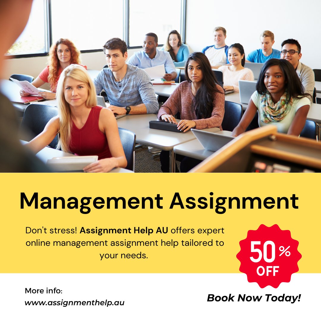 assignment3210's tweet image. 📚 Struggling with #ManagementAssignments in Sydney? Get expert help from Assignment Help AU! Boost your grades with personalized, plagiarism-free assistance. 🌟
assignmenthelp.au/management-ass…
#assignments #au
