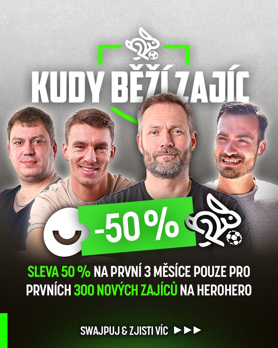 KUDY BĚŽÍ ZAJÍC 🐇 tweet media
