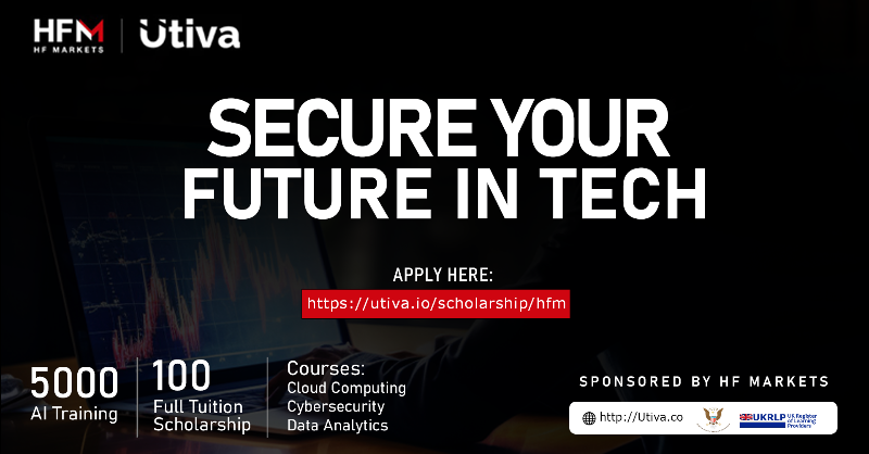 HFM_Nigeria's tweet photo. We are thrilled to announce the HFM Tech Scholarship Program launch in partnership with @utiva_io

Whether you are an undergraduate, graduate, or young professional, this scholarship is for YOU!

Tag a friend who needs to see this and help spread the word